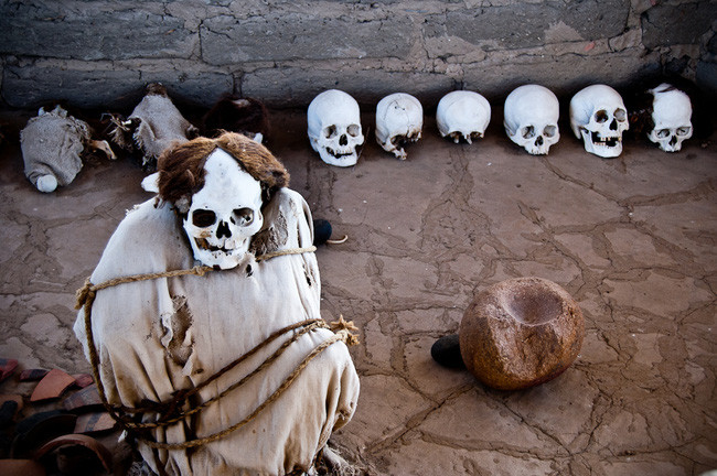 Picture 13 of 15 macabre locations that the bravest have to build their hair
