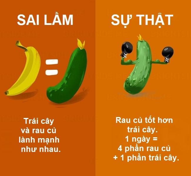 Picture 15 of 15 misconceptions about eating you should not believe