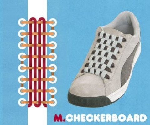 Picture 13 of 15 styles of tying shoelaces