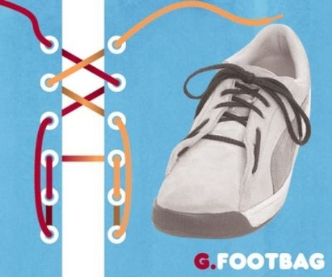 Picture 8 of 15 styles of tying shoelaces
