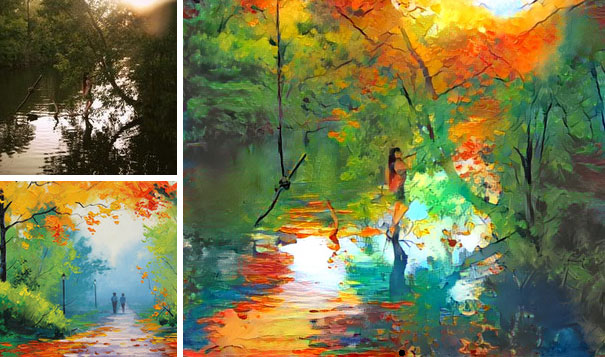 Picture 5 of 15 'super virtual' images are created from artificial neural networks