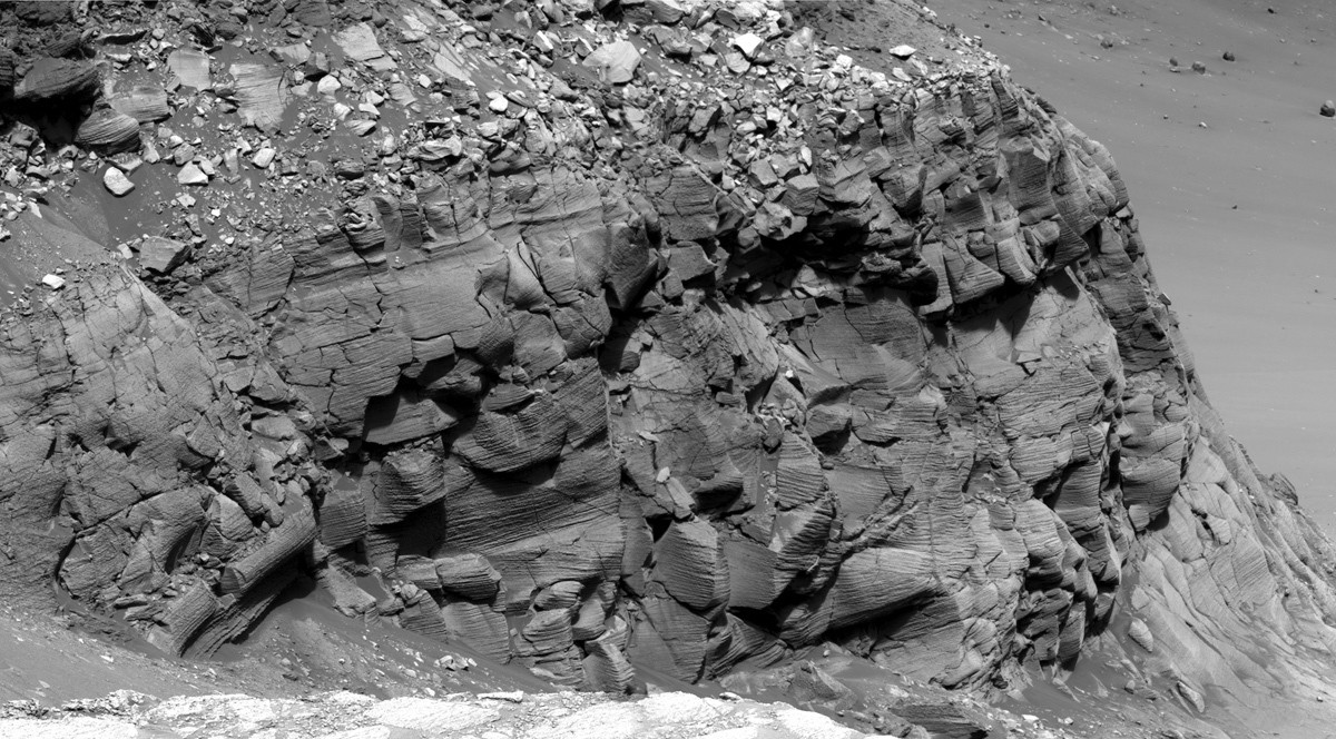 Picture 10 of 15 years of Mars exploration of Opportunity vessel