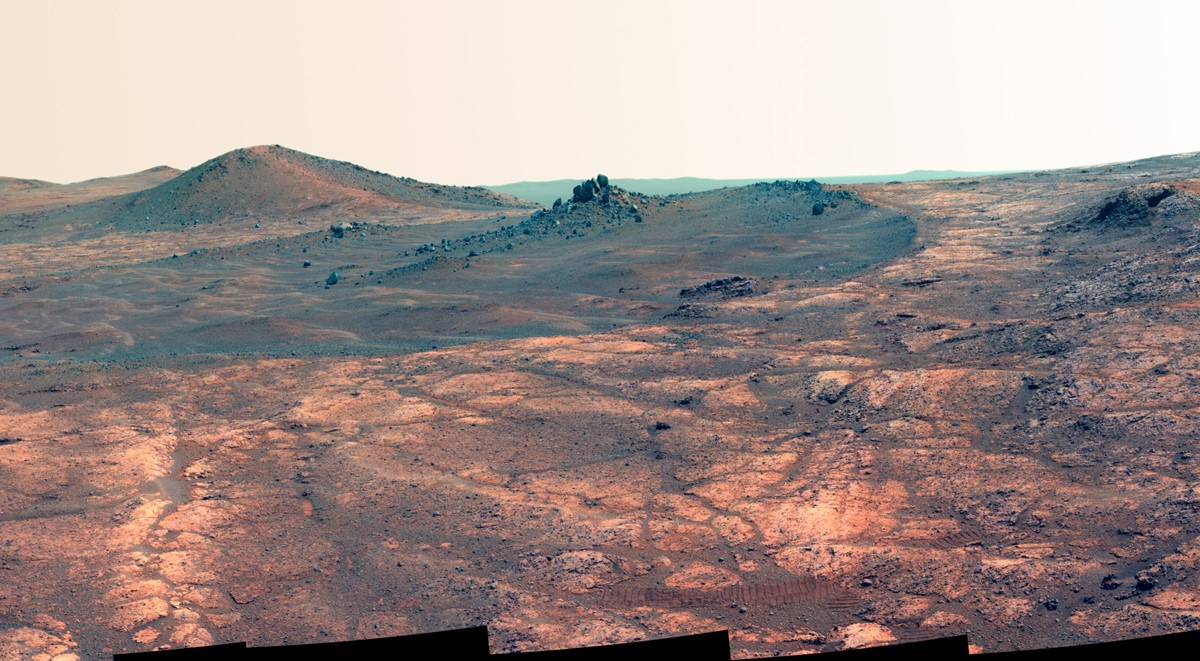 Picture 12 of 15 years of Mars exploration of Opportunity vessel