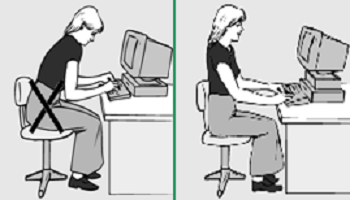 Picture 13 of 16 posture to stand, sit, lie properly to avoid spinal disease