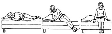 Picture 14 of 16 posture to stand, sit, lie properly to avoid spinal disease