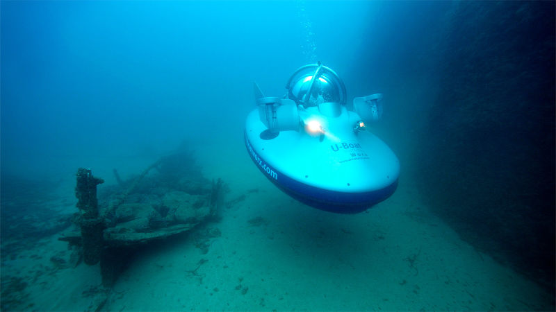 Picture 10 of 17 submarine and one-man submarine surprises you