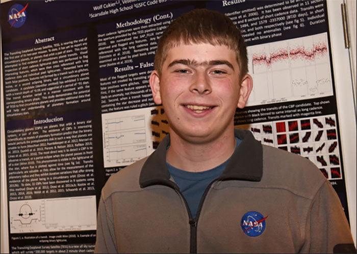Picture 1 of 17-year-old student discovered a new planet