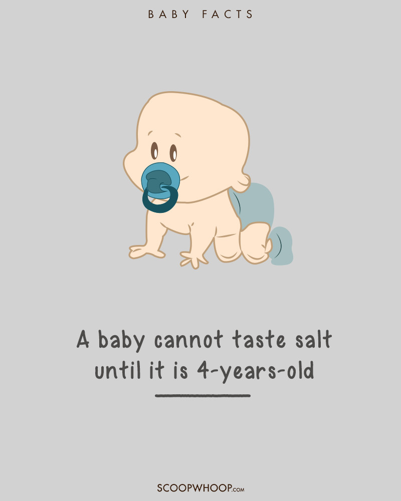 Picture 11 of 19 interesting facts about babies make adults suddenly fall back