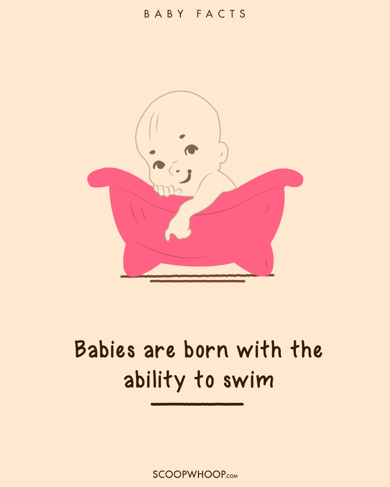 Picture 14 of 19 interesting facts about babies make adults suddenly fall back