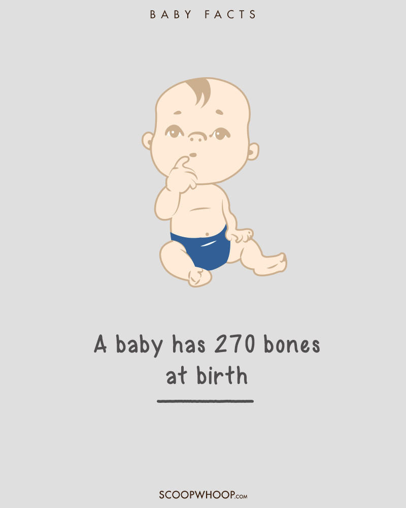 Picture 7 of 19 interesting facts about babies make adults suddenly fall back