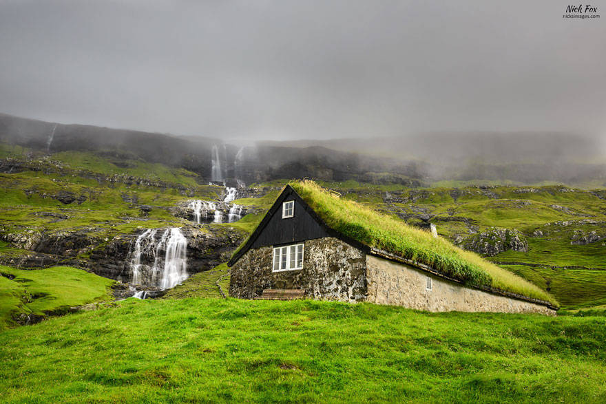 Picture 14 of 20 beautiful green roofs like in fairy tales in Scandinavia