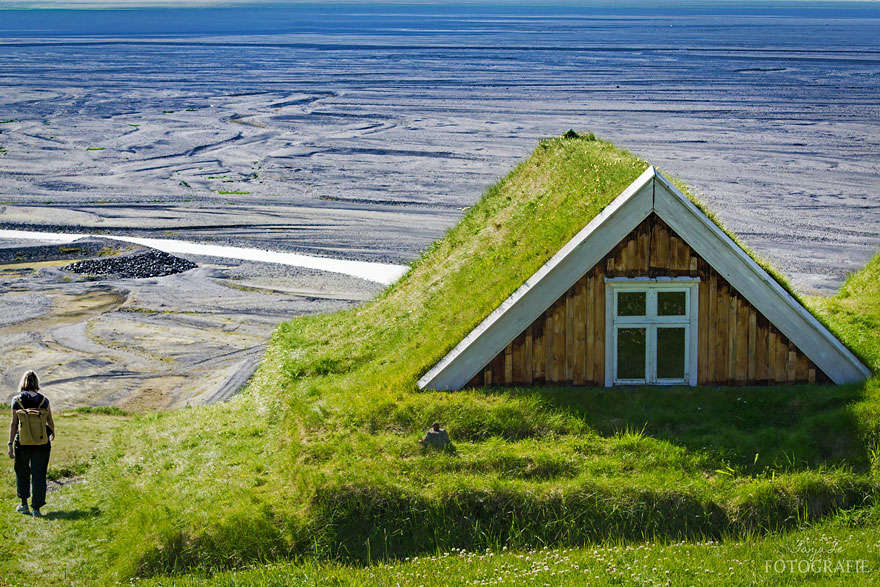 Picture 7 of 20 beautiful green roofs like in fairy tales in Scandinavia