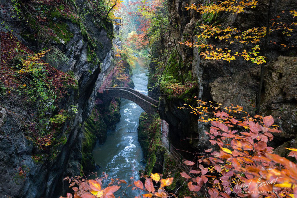 Picture 10 of 20 colored bridges take you into another world