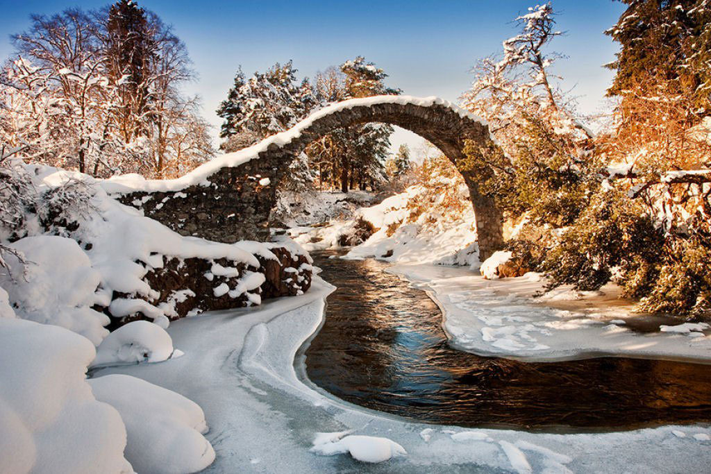 Picture 12 of 20 colored bridges take you into another world
