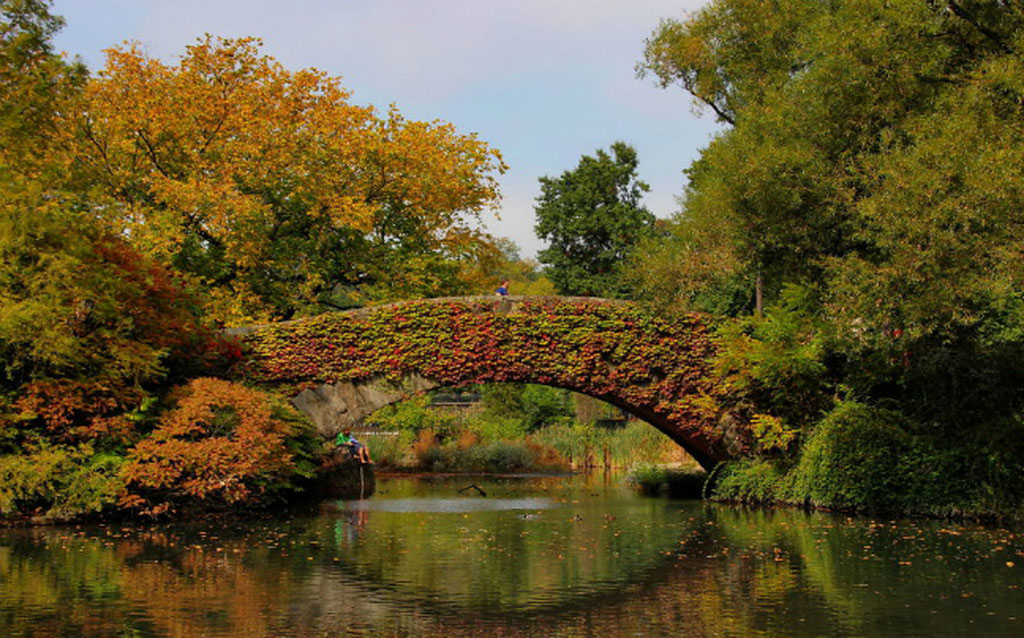 Picture 19 of 20 colored bridges take you into another world