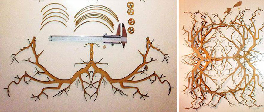 Picture 14 of 20 ideas to make chandeliers extremely useful from discarded items