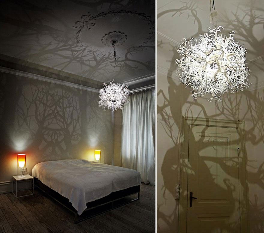Picture 16 of 20 ideas to make chandeliers extremely useful from discarded items