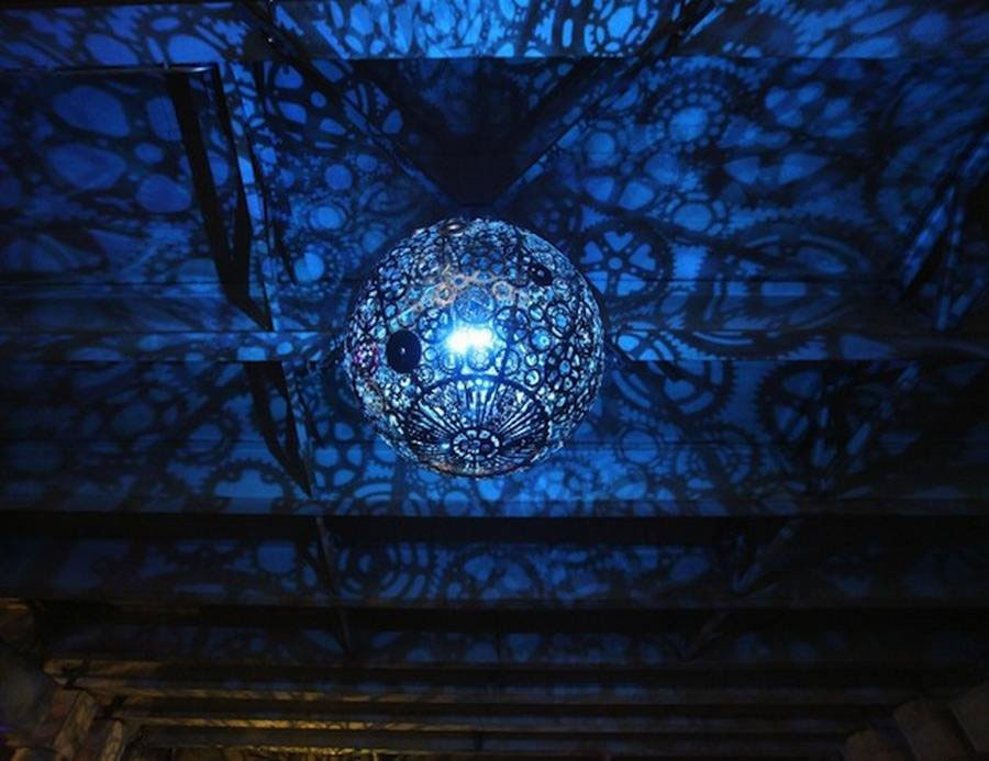 Picture 21 of 20 ideas to make chandeliers extremely useful from discarded items