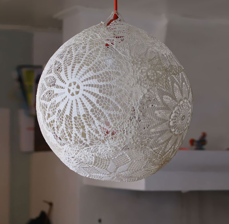 Picture 30 of 20 ideas to make chandeliers extremely useful from discarded items