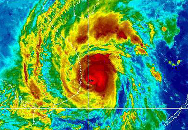 Picture 12 of 20 people died, 17 went missing because of Hurricane Damrey