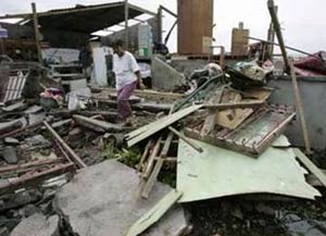 Picture 1 of 200 people died of typhoons in the Philippines