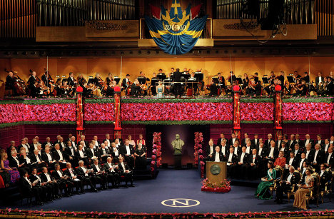 Picture 2 of 2010 Nobel Prize ceremony