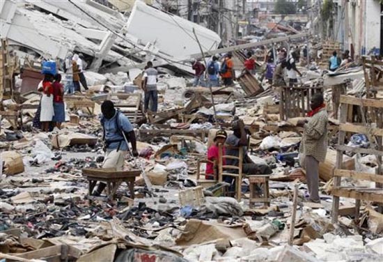 Picture 1 of 2010 - The most deadly year due to natural disasters