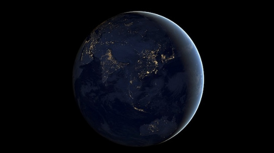 Picture 10 of 2012 from the perspective of space