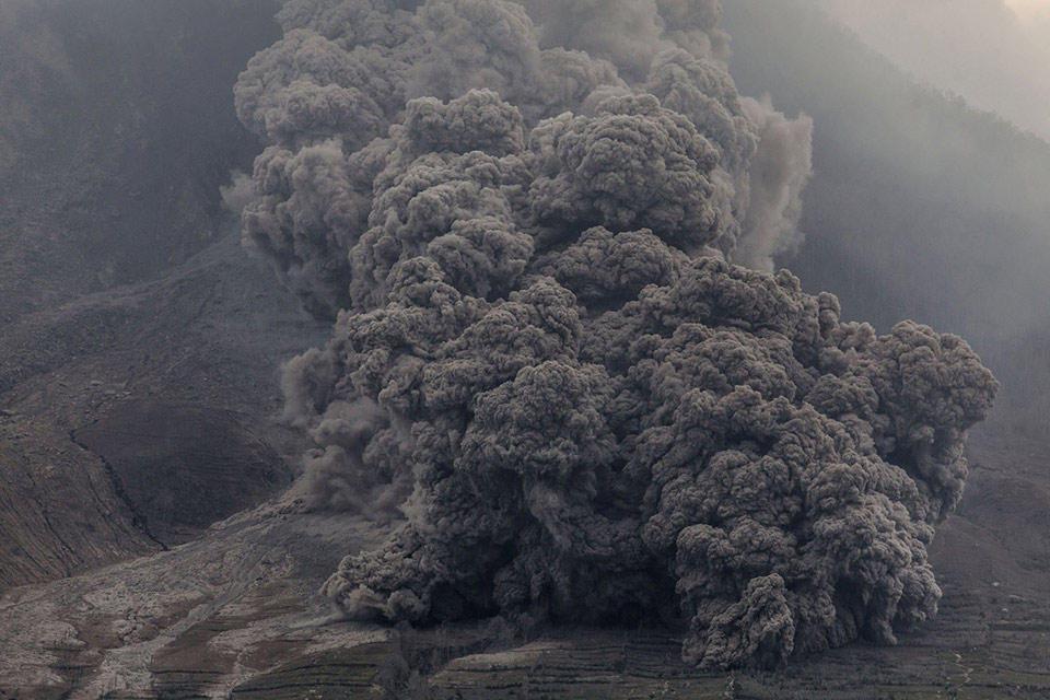 Picture 14 of 2015: The rise of volcanoes