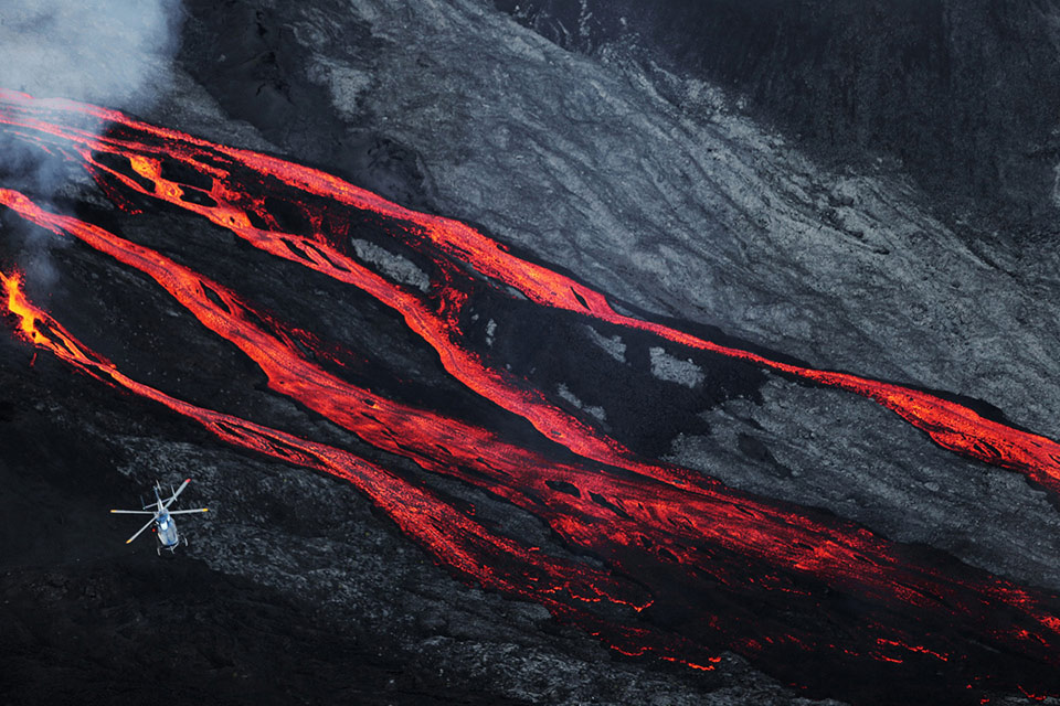Picture 17 of 2015: The rise of volcanoes