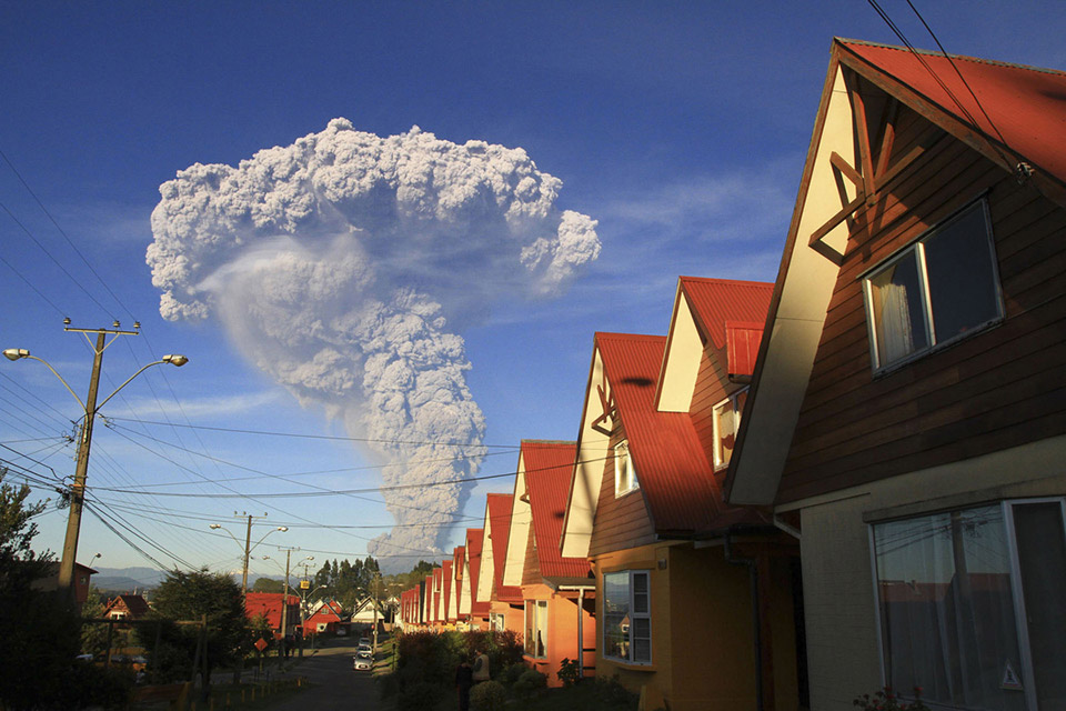 Picture 26 of 2015: The rise of volcanoes