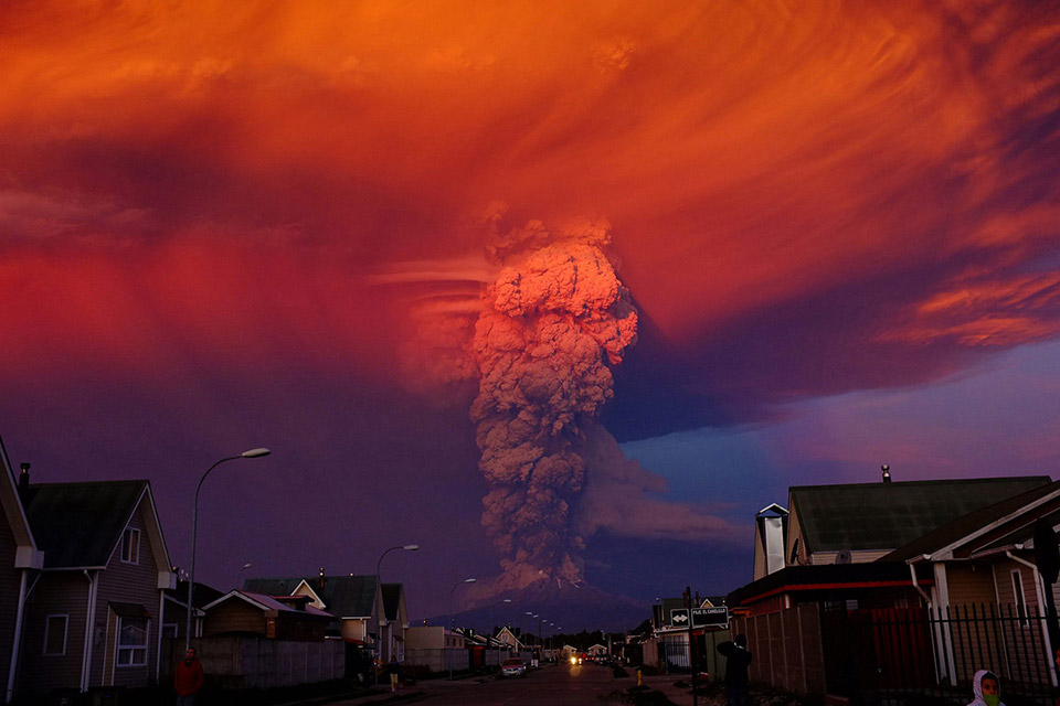 Picture 29 of 2015: The rise of volcanoes