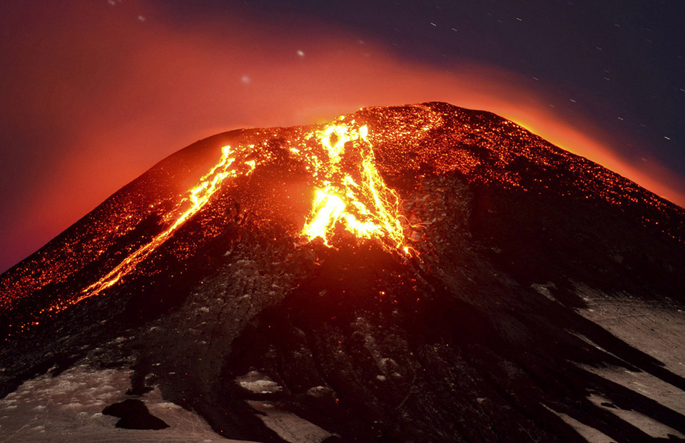 Picture 7 of 2015: The rise of volcanoes