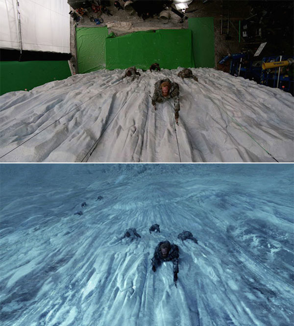 Picture 17 of 34 photos of 'peeling' the nature of the epic scenes in the movie