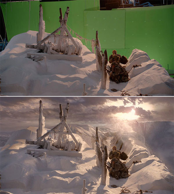 Picture 19 of 34 photos of 'peeling' the nature of the epic scenes in the movie