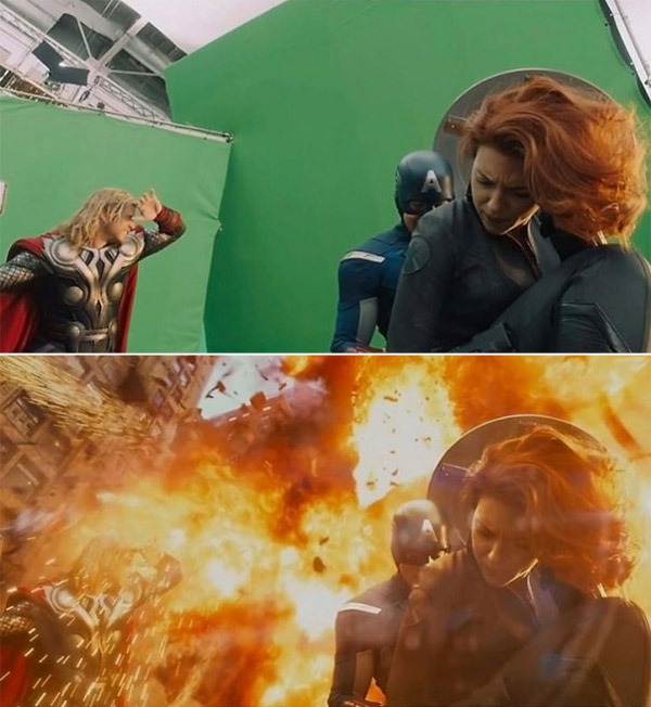 Picture 2 of 34 photos of 'peeling' the nature of the epic scenes in the movie