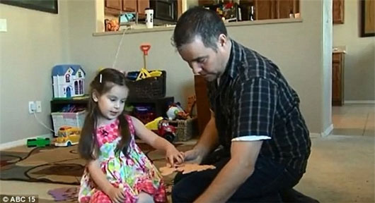 Picture 1 of 3-year-old girl has IQ equal to Albert Einstein