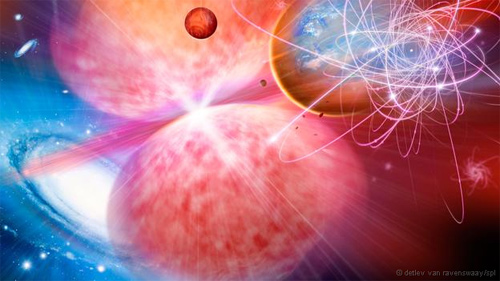 Picture 3 of 4 apocalyptic scenarios of the universe