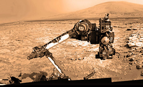 4 Mars exploration equipment