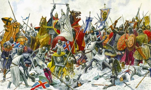 Picture 9 of 4 military tactics have 1-0-2 in history only genius thought out