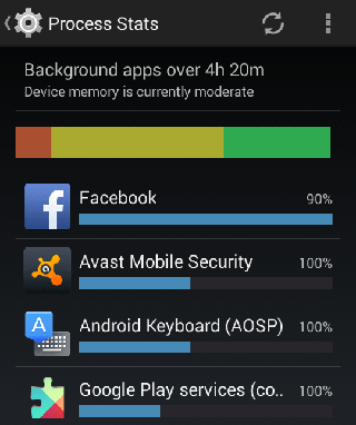 Picture 9 of 4 steps to speed up Android simply without using the application