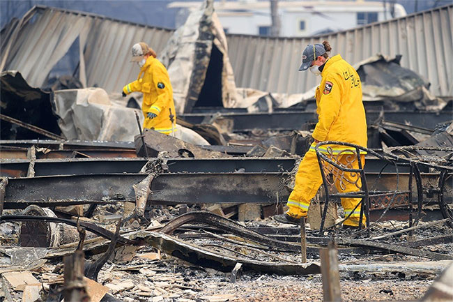 Picture 16 of 44 people died, California forest fire has never been so horrifying