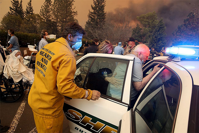 Picture 17 of 44 people died, California forest fire has never been so horrifying