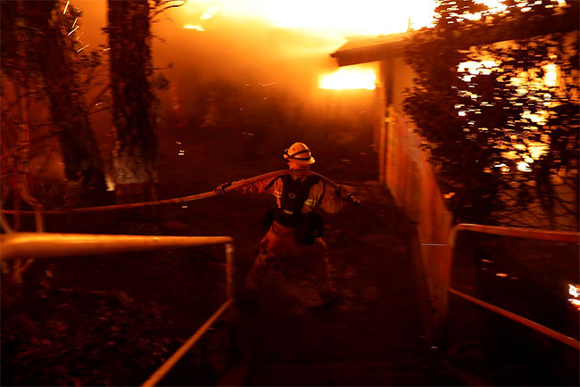 Picture 18 of 44 people died, California forest fire has never been so horrifying