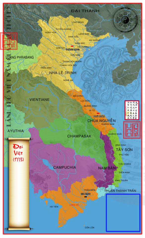Picture 11 of 45 Vietnamese maps from the 10th century period (part 3)
