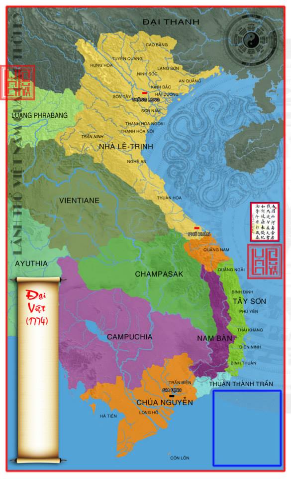 Picture 12 of 45 Vietnamese maps from the 10th century period (part 3)