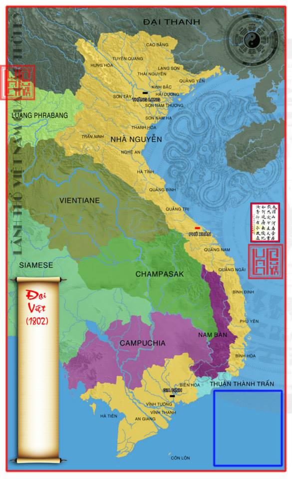 Picture 14 of 45 Vietnamese maps from the 10th century period (part 3)