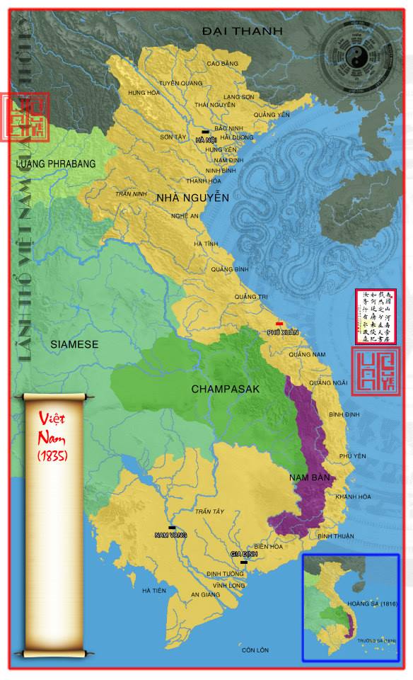 Picture 16 of 45 Vietnamese maps from the 10th century period (part 3)