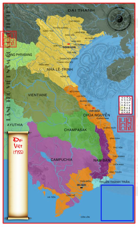 Picture 8 of 45 Vietnamese maps from the 10th century period (part 3)