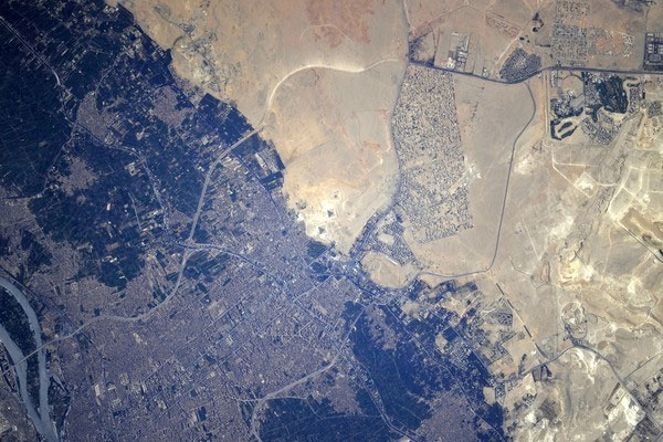 Picture 1 of 5 artificial landscapes visible from the universe